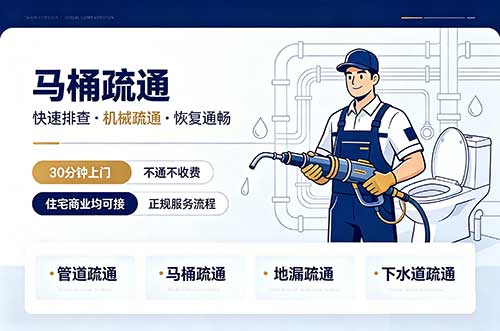 淄博马桶疏通